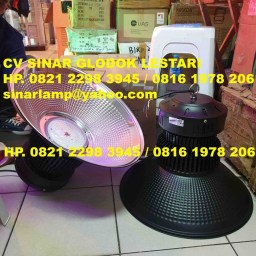 Lampu Industri High Bay 100 watt Hitam High Grade ISO9001 SNI